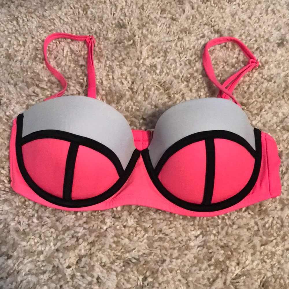 Victoria’s Secret Swim Bandeau Top Size 34D